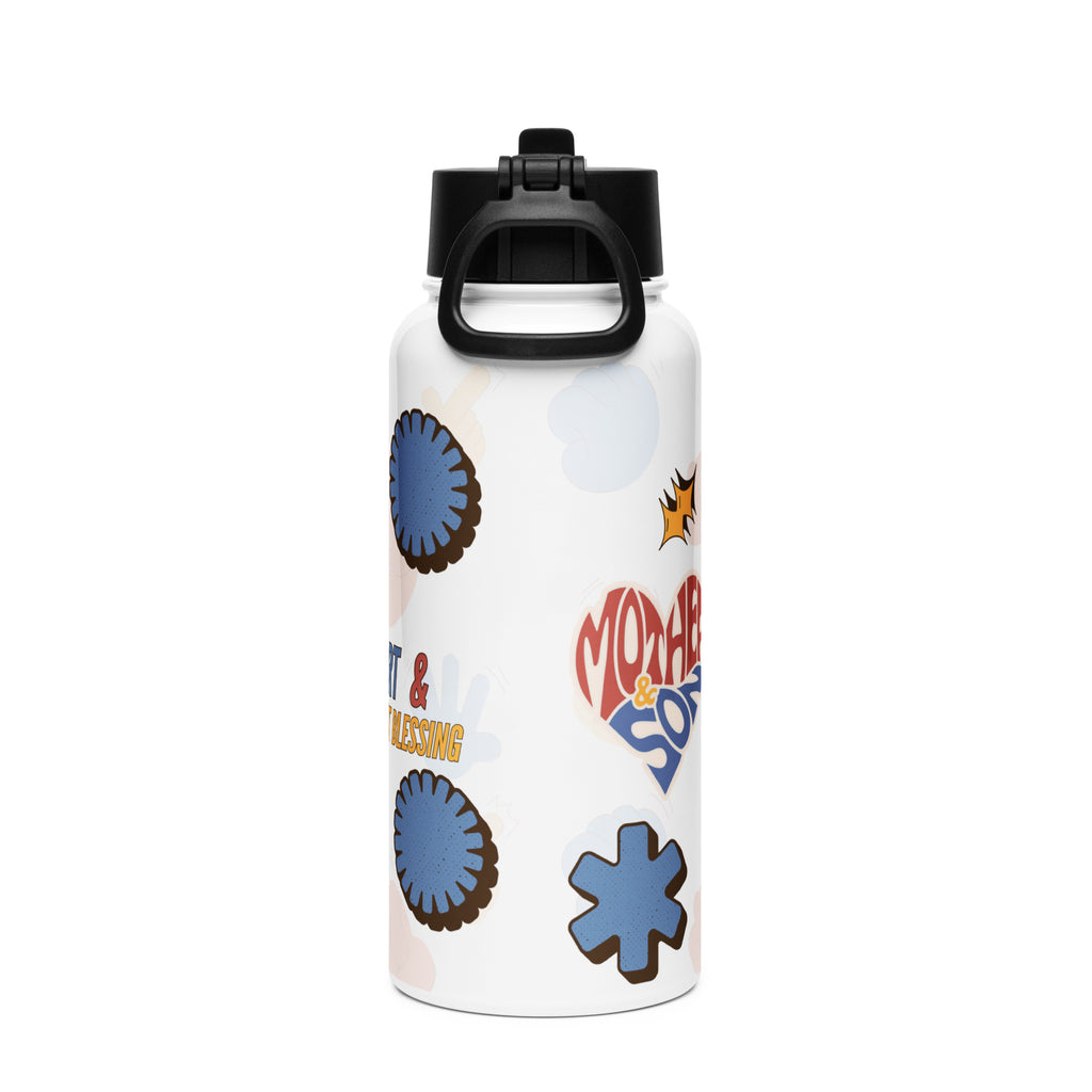 Mom & Son Bond - Cheers to Our Blessing - - Water Bottles