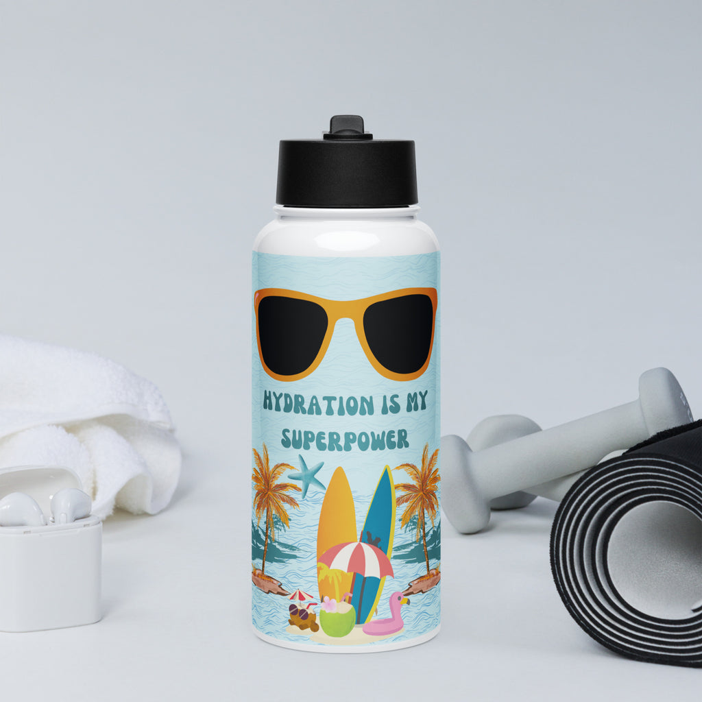 Hydration Is My Superpower – The Ultimate Summer Gift for Her - - Water Bottles