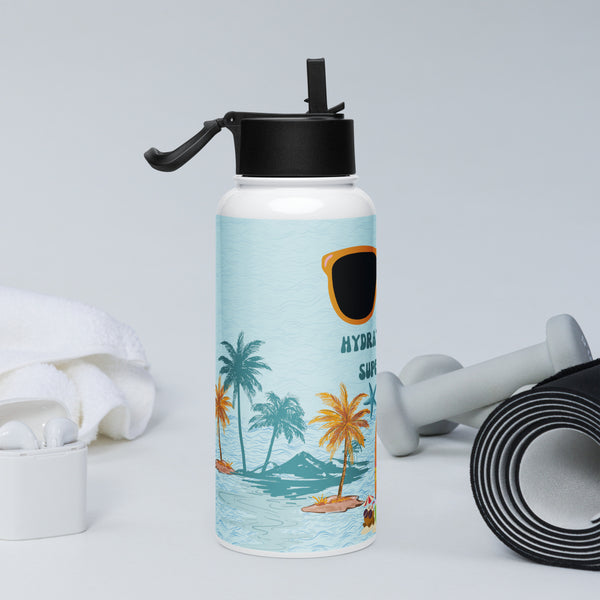 Sunny Day Water Bottle - Gift for Active Lifestyles - - Water Bottles
