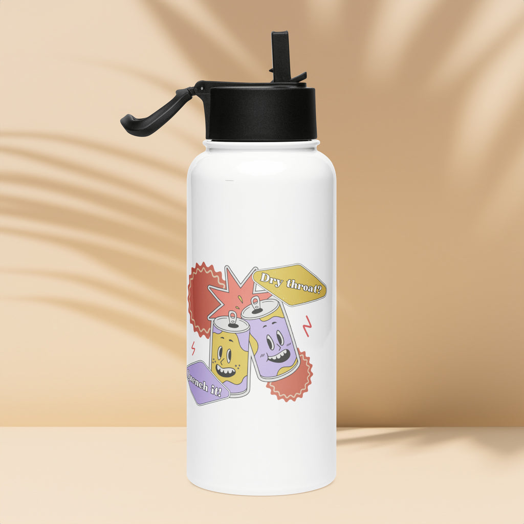 Quench Your Style: Good Vibes Hydration Bottle - - Water Bottles