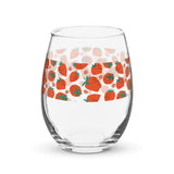 Summer Bliss Stemless Wine Glass - - Glass