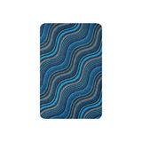 Waves of Comfort - Abstract Sherpa Blanket - - Blankets