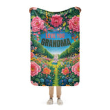 Peonies and Praise - Grandma's Warmth Blanket - - Blankets