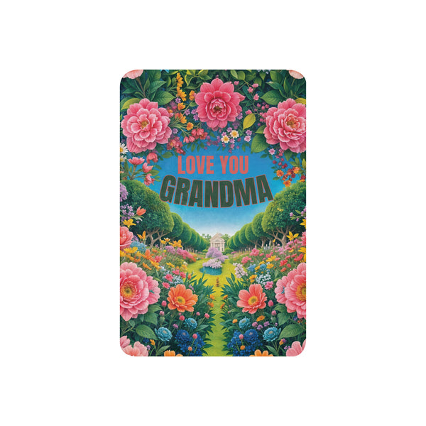 Peonies and Praise - Grandma's Warmth Blanket - - Blankets