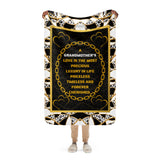 Gift the Glamour – Grandmother’s Luxe Blanket - Default Title - Sherpa blanket