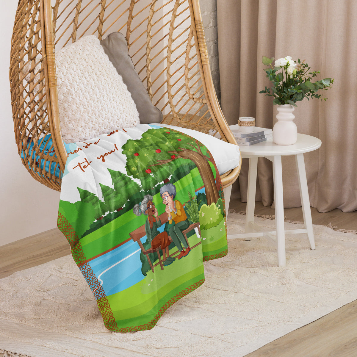 Grandmother’s Secrets – Gift Blanket of Laughter & Love - Default Title - Sherpa blanket