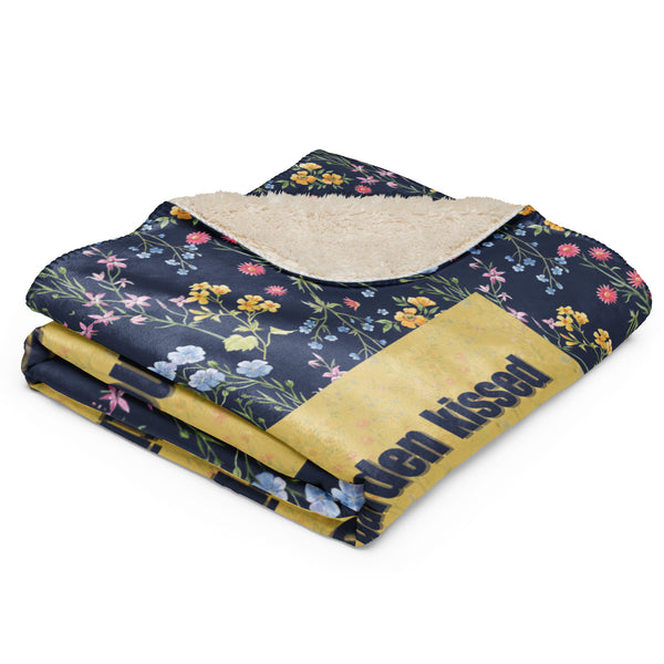 Garden of Love – Gift Blanket for Grandma - - Sherpa blanket