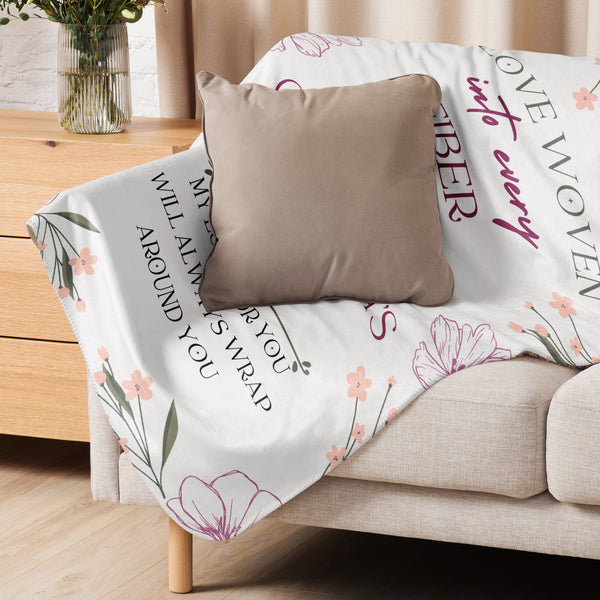 Grandma’s Warmth – A Gift of Love & Comfort - - Sherpa blanket