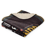 Grandpa – Gift Blanket for the Rule Breaker - - Sherpa blanket