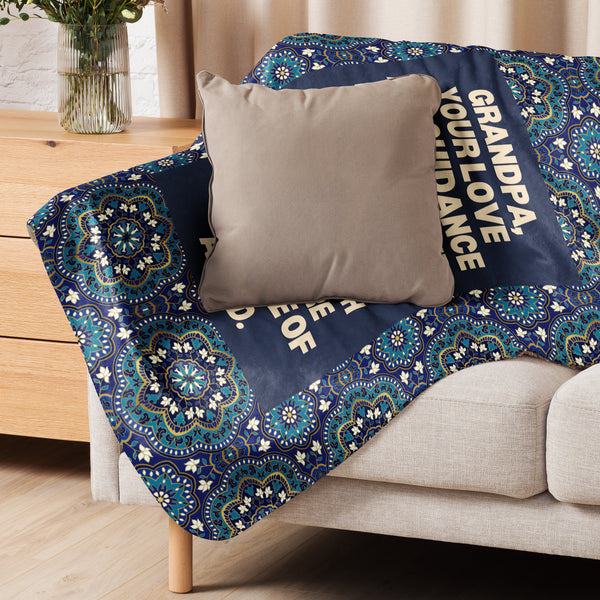 Grandpa, One of a Kind – Gift Blanket for Him - - Sherpa blanket