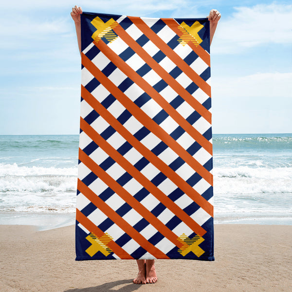 Geometric Burst - Vibrant Towel Art - Default Title - Towels