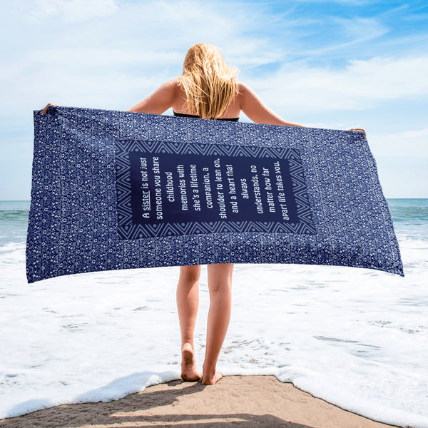 Sisterhood Forever – A Sentimental Gift Towel! - - Towels