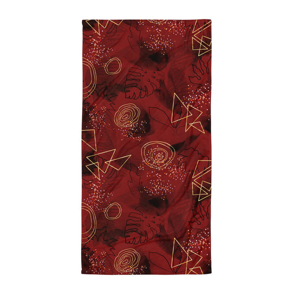 Midnight Dreams - Sophisticated Beach Towel - - Towels