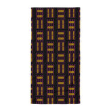 Geometric Elegance - Maroon & Yellow Sublimation Towel - - Towels