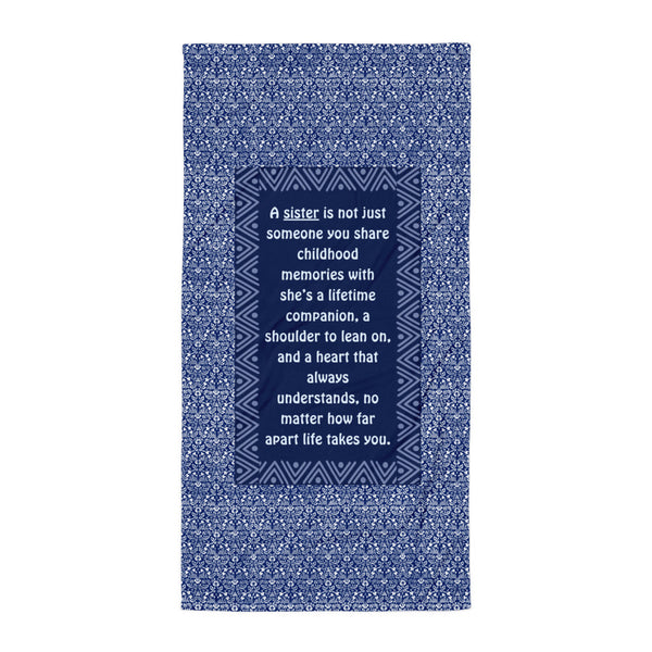 Sisterhood Forever – A Sentimental Gift Towel! - Default Title - Towels