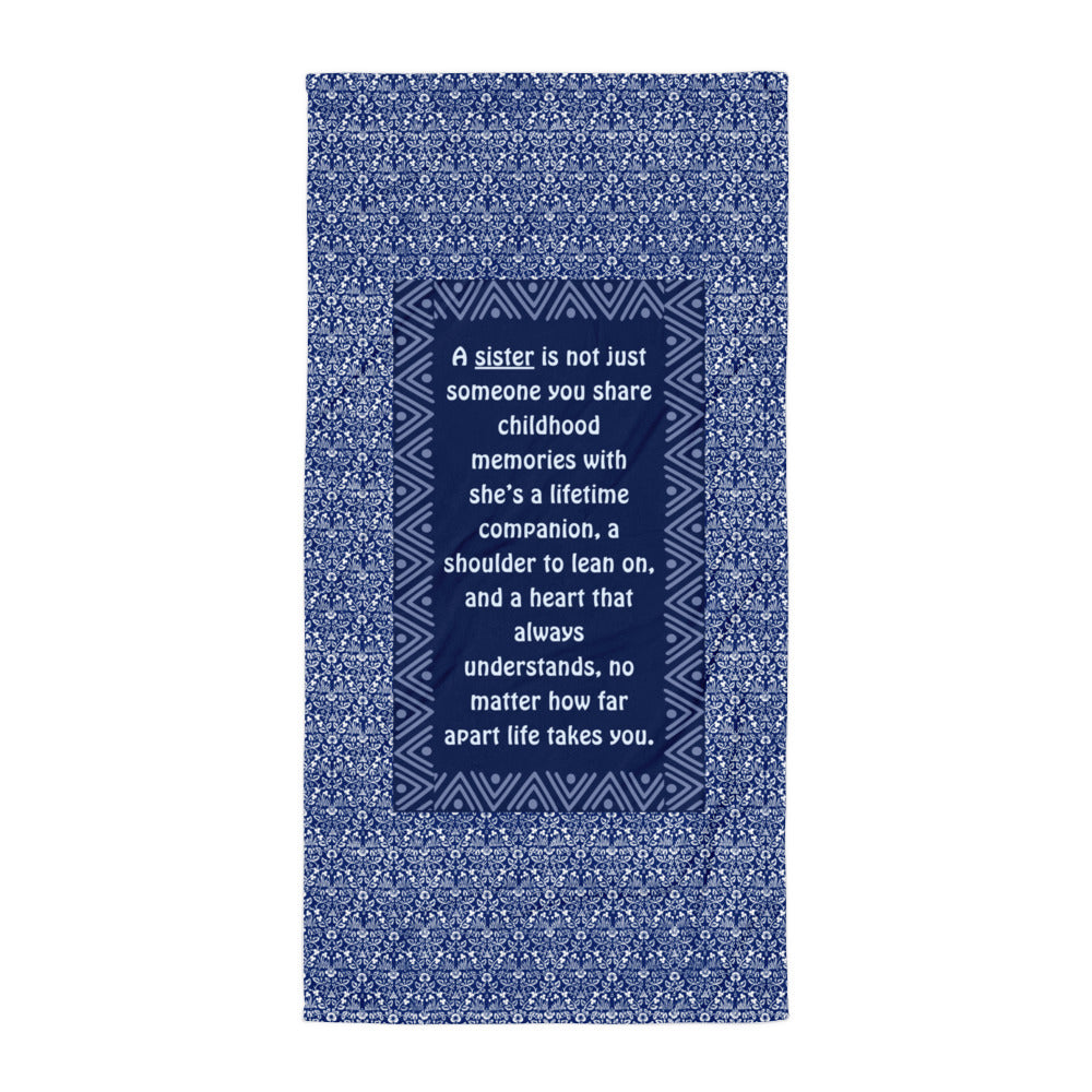 Sisterhood Forever – A Sentimental Gift Towel! - Default Title - Towels