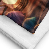 Moonlight and Lanterns - A Coastal Dream Towel - - Towels