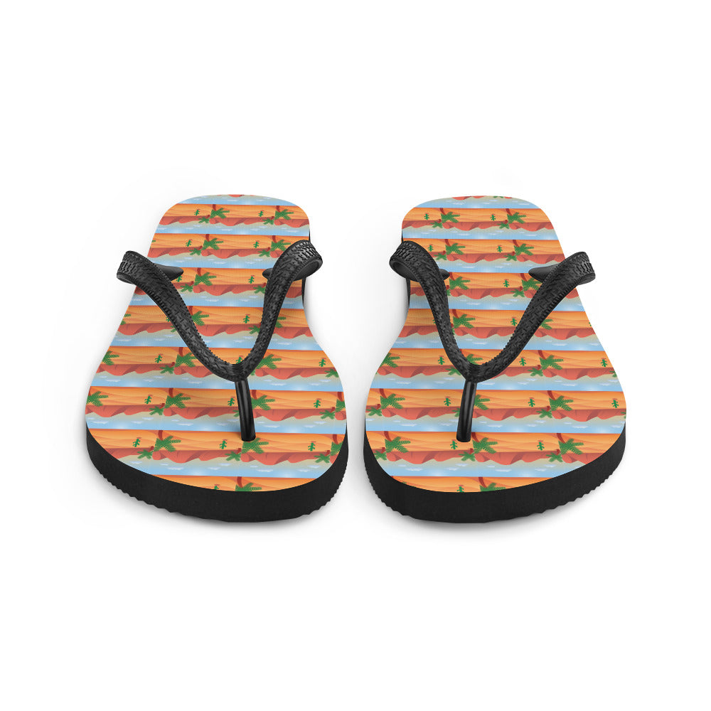 Red Mountain Vistas Flip-Flops - - Shoes