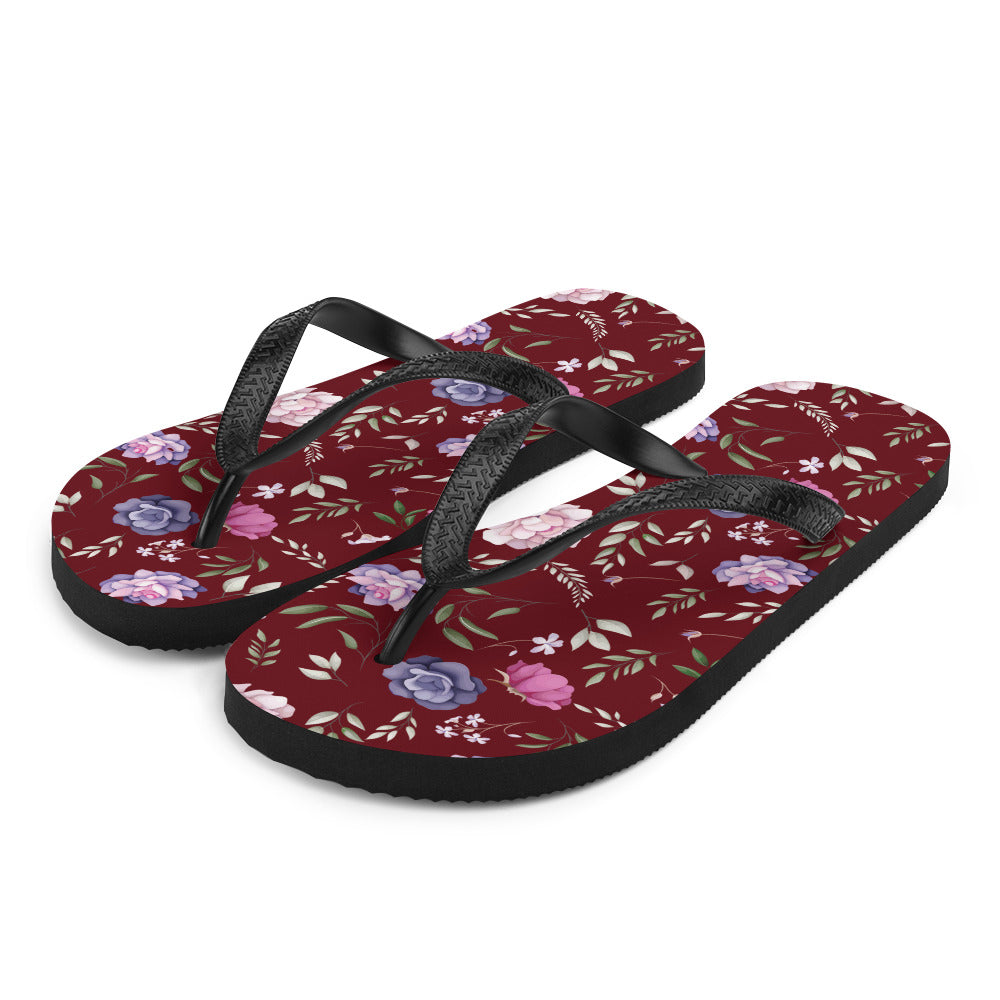 Step into Summer with Vibrant Floral Slippers - - Flipflop