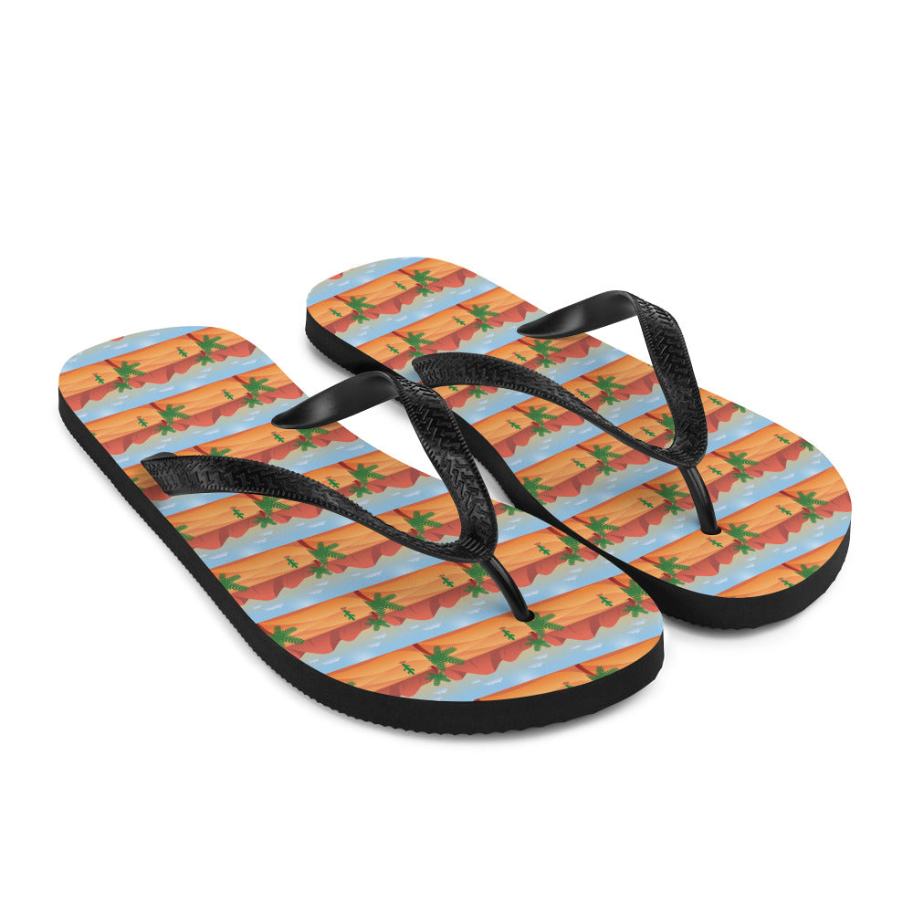 Red Mountain Vistas Flip-Flops - - Shoes