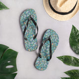 Abstract Summer Vibes Flip-Flops - - Shoes