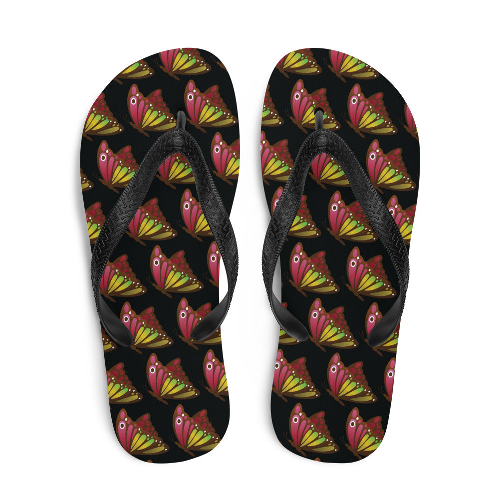 Step into Summer with Butterfly Flip Flops - - Flipflop