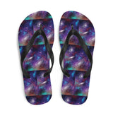 Galaxy Dreams - Cosmic Flip-Flops - - Shoes