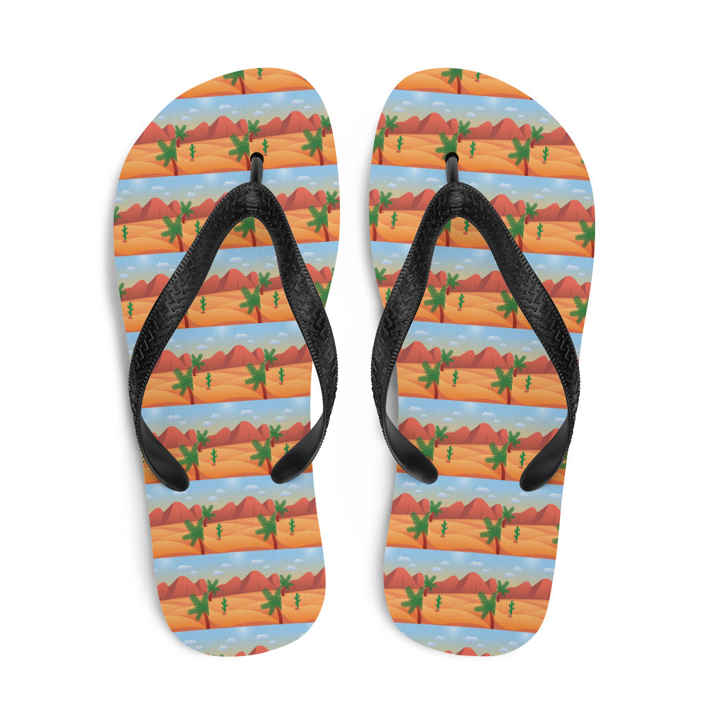 Red Mountain Vistas Flip-Flops - L - Shoes