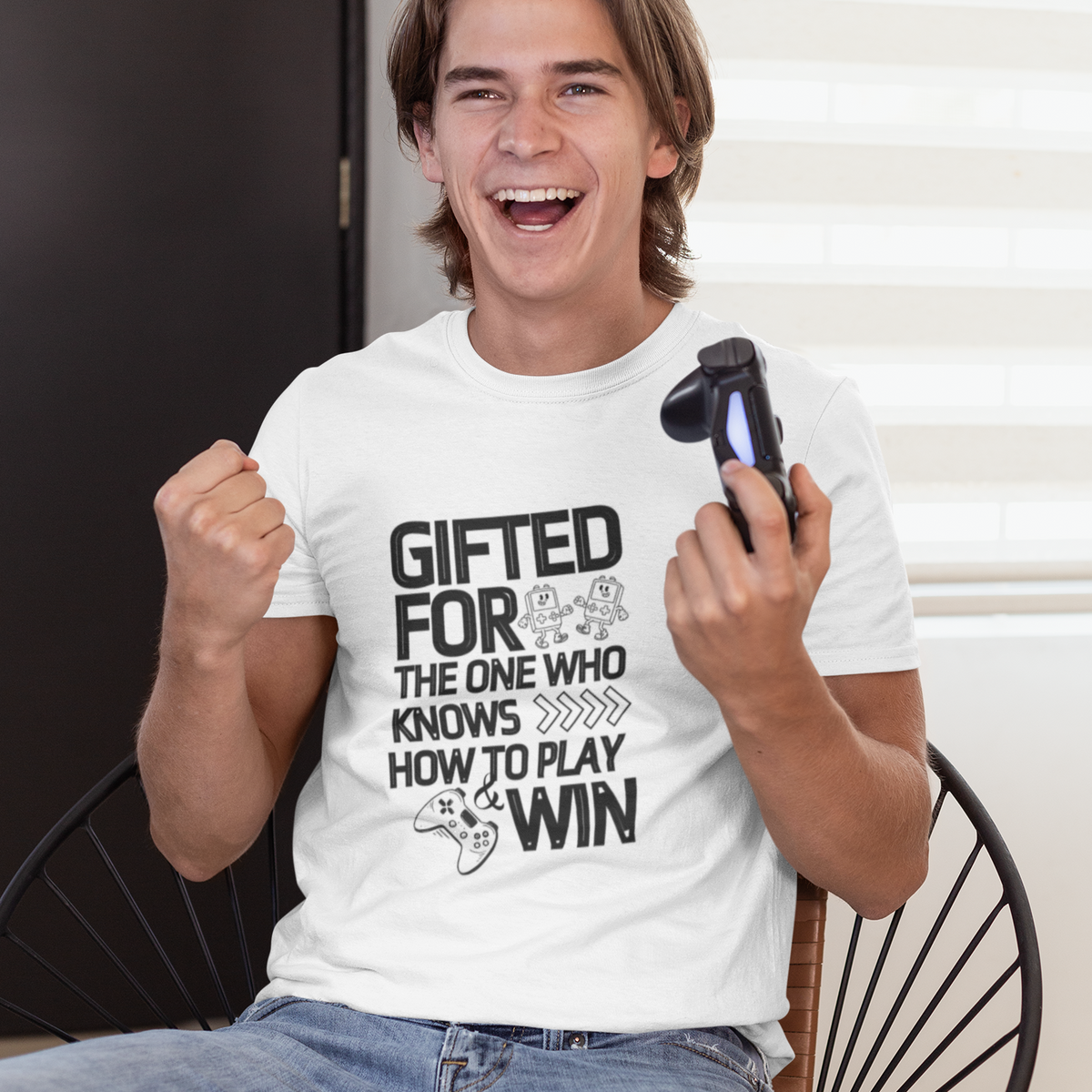 Play, Win & Celebrate – Perfect Gift for Gamers - - T-Shirts