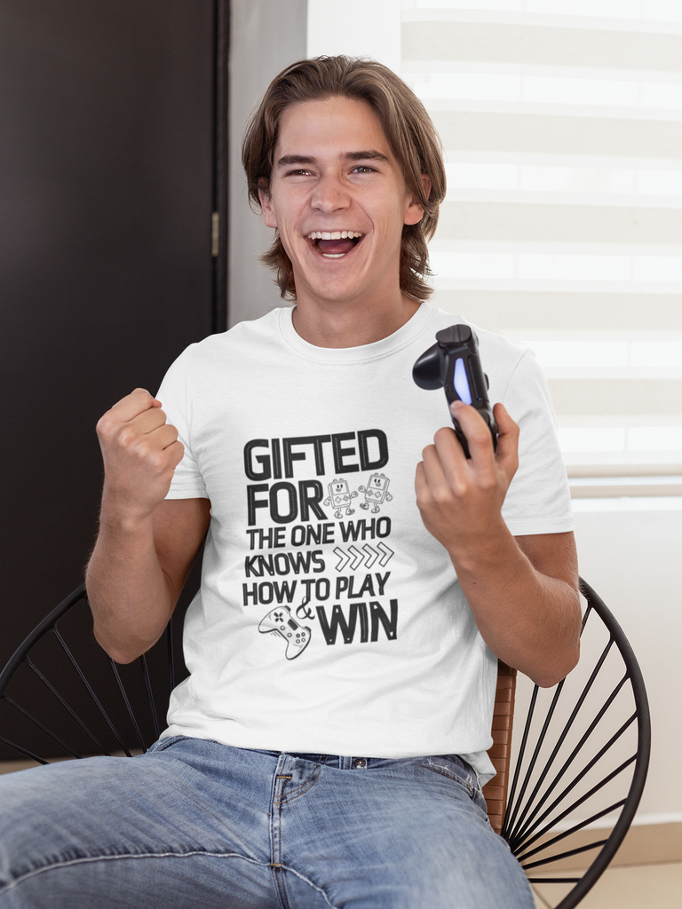 Play, Win & Celebrate – Perfect Gift for Gamers - - T-Shirts