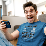 Bold Gaming Vibes - Power Up in Style - - T-Shirts