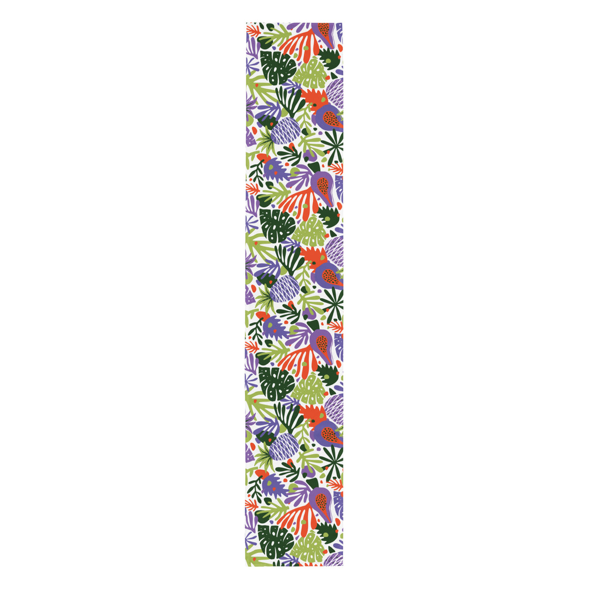 Table Charm - Floral Pattern Table Runner - - Aprons