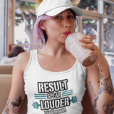 Fuel Your Fitness - Results Speak Louder Tank Top - - Tank Tops