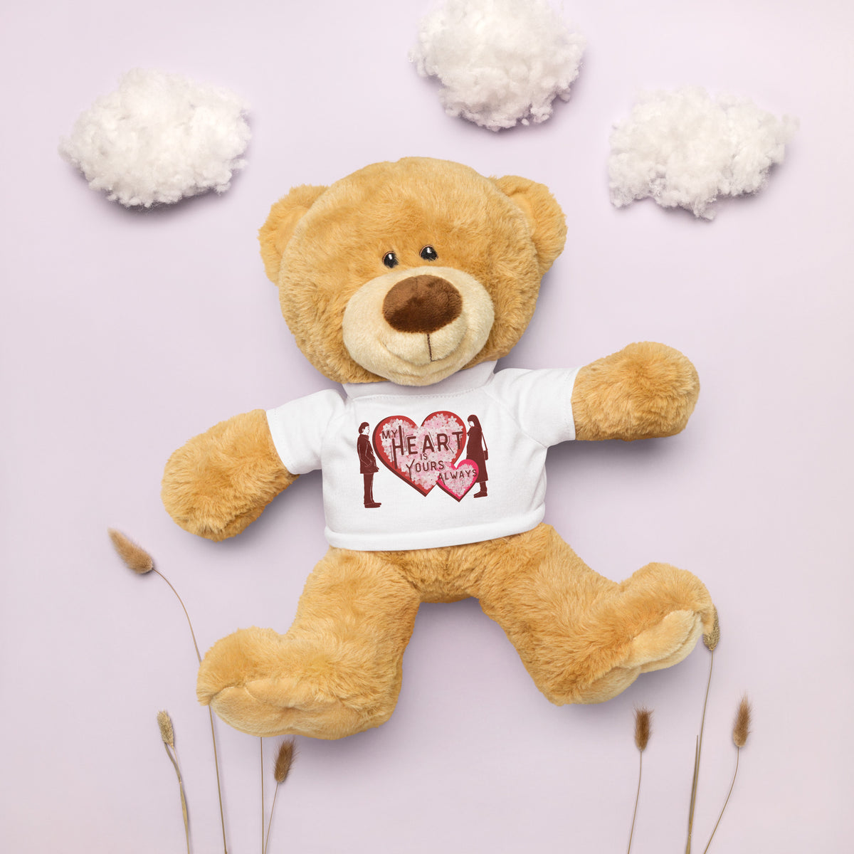 My Heart is Yours Always - The Perfect Gift for Couples - - Teddy Bear