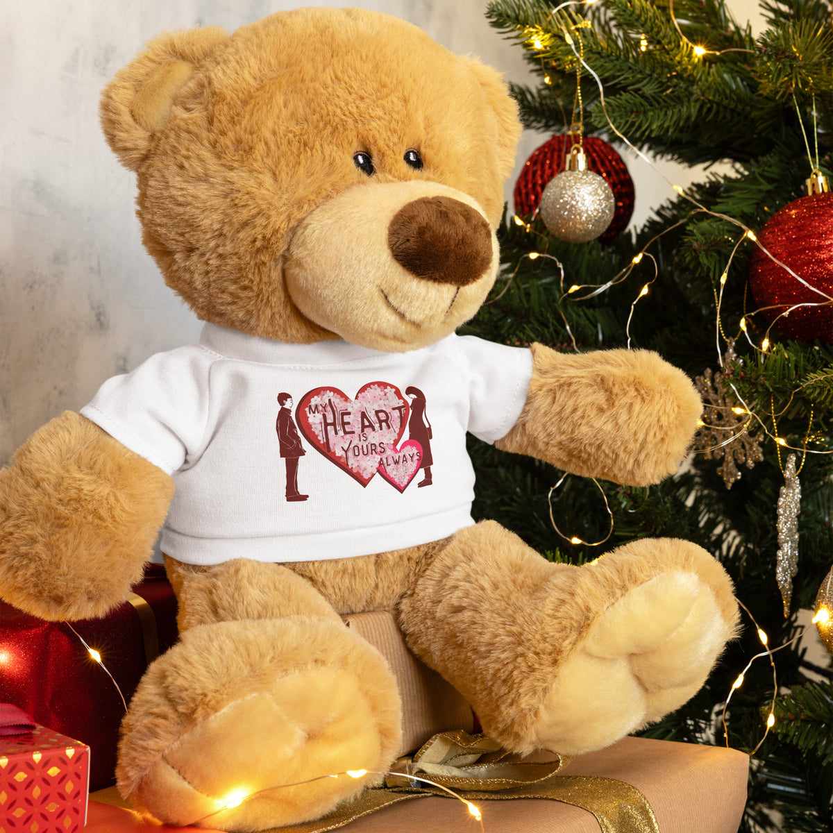 My Heart is Yours Always - The Perfect Gift for Couples - - Teddy Bear