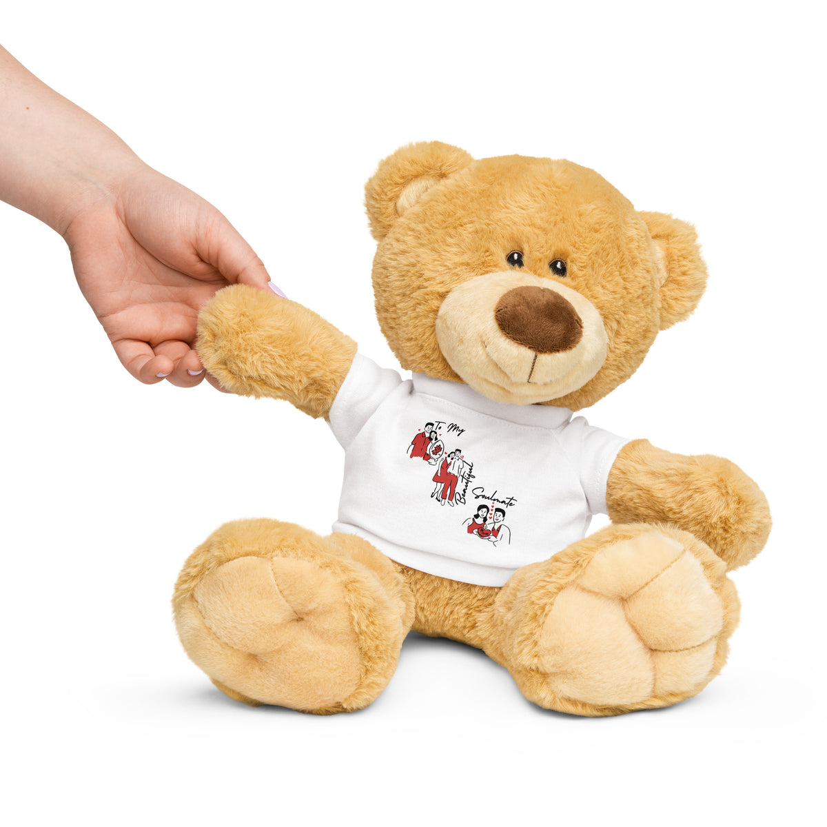 Cherishing Our Bond - A Romantic Gift for Couples - - Teddy Bear