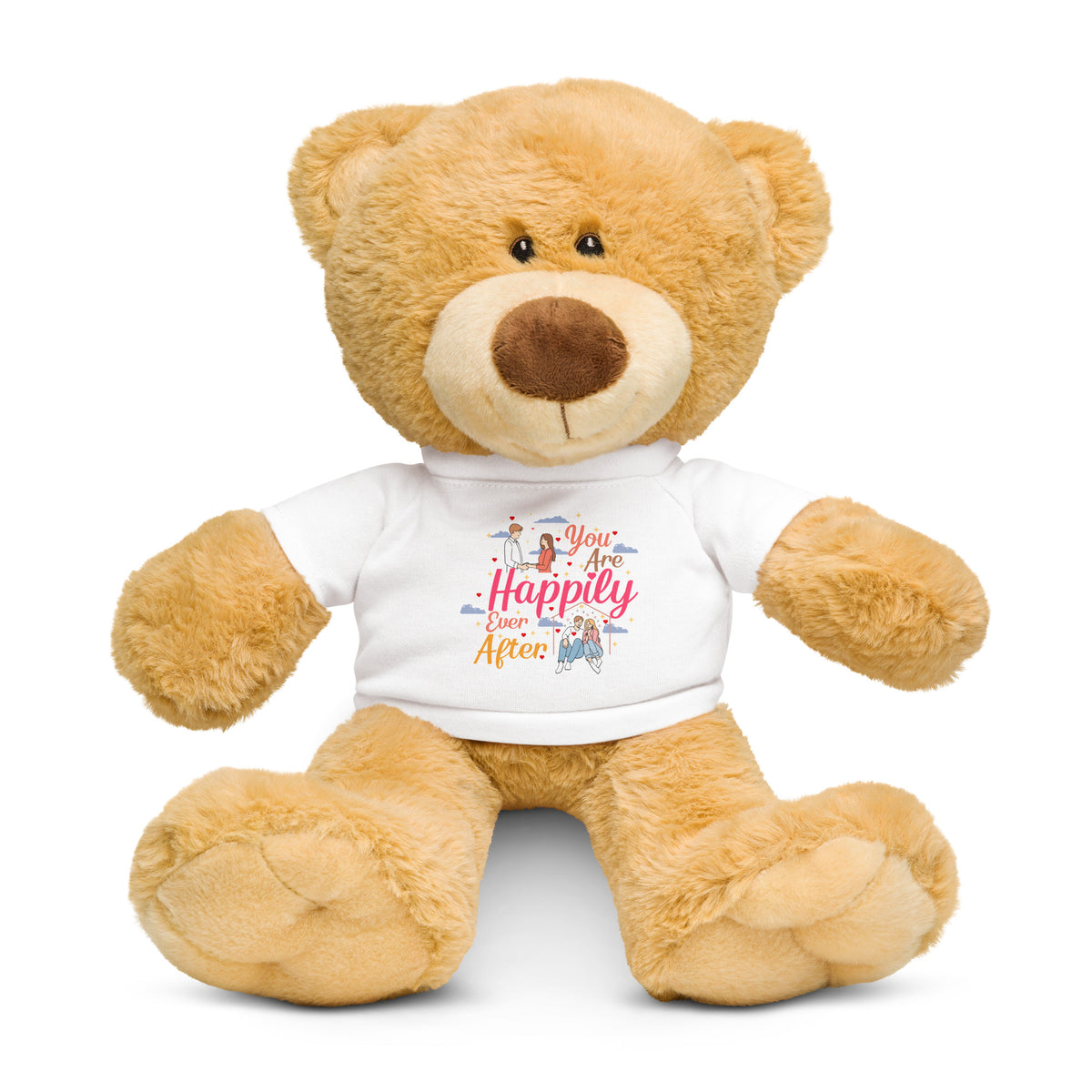 Happily Ever After - A Gift for Couples - - Teddy Bear