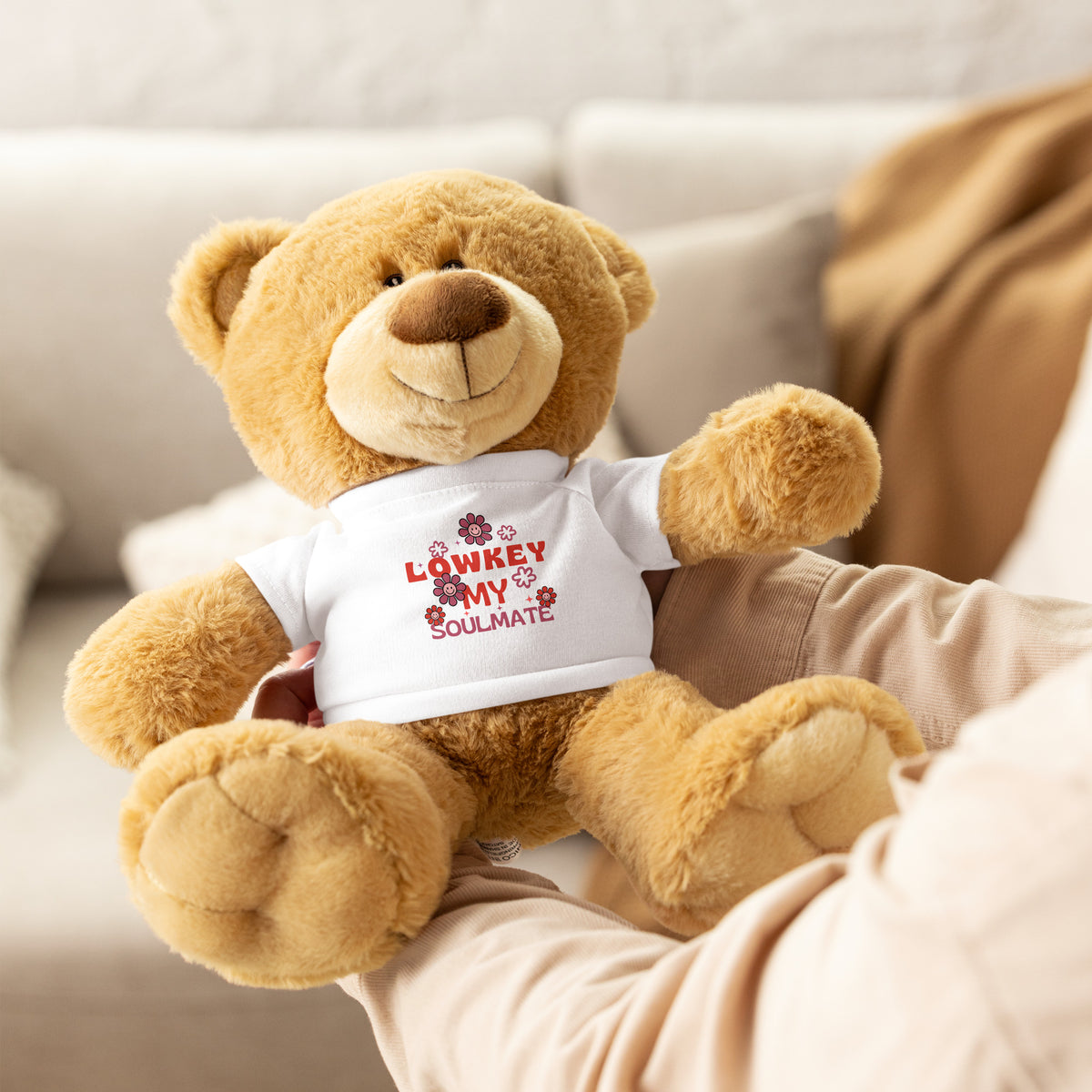 Lowkey My Soulmate – The Ultimate Bestie Teddy - - Teddy Bear
