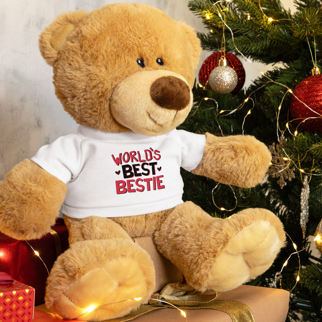 World’s Best Bestie Teddy – A Gift of Friendship - Default Title - Teddy Bear