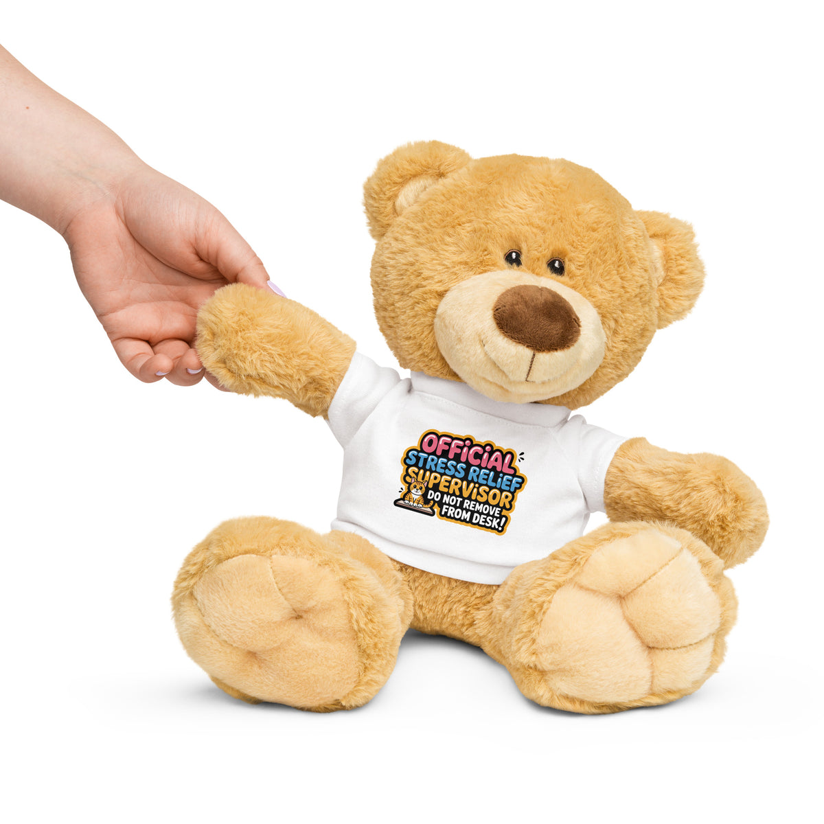 Desk Buddy Teddy Bear for Colleague’s Comfort - - Teddy Bear