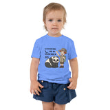 Little Adventurer Shirt – Perfect for Curious Kids - Heather Columbia Blue - Toddler Short Sleeve Tee