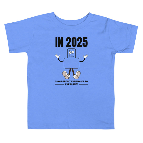 Toddler Tee of Fun - Bella+Canvas Kids' Design - Heather Columbia Blue - Toddler Short Sleeve Tee