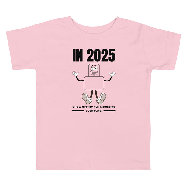 Toddler Tee of Fun - Bella+Canvas Kids' Design - Pink - Toddler Short Sleeve Tee