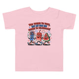 Independence Day Celebration Tee – Toddler Gift for Son - Pink - Toddler Short Sleeve Tee