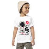 Astronaut Dreams Tee – A 2025 Gift for Young Explorers - White - Toddler Short Sleeve Tee