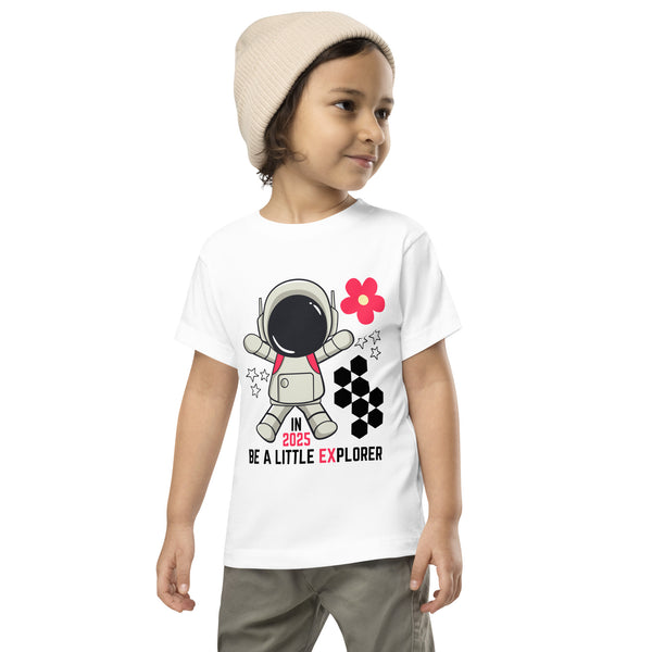 Astronaut Dreams Tee – A 2025 Gift for Young Explorers - White - Toddler Short Sleeve Tee