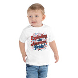 Firework Pride Toddler Tee – 4th of July Gift - - Toddler Short Sleeve Tee