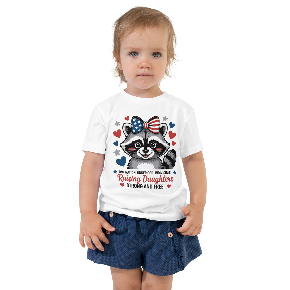 Independence Day Toddler Tee – Gift for Daughters - - Toddler Short Sleeve Tee