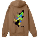 Colorful Freedom - Expressive Bird Hoodie - - Hoodies