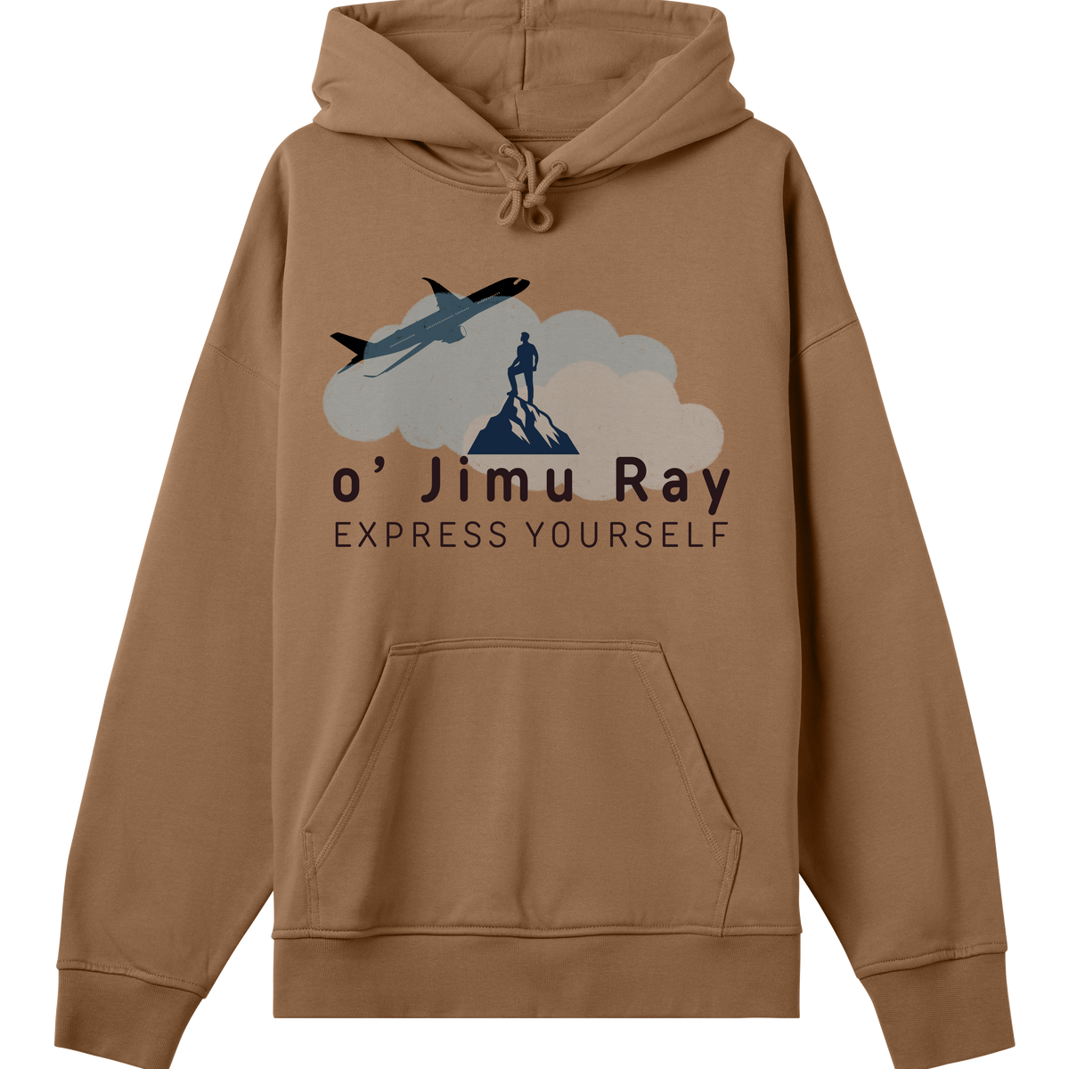 Elevate Your Style - o' Jimu Ray Hoodie - Toffee brown men - Hoodies